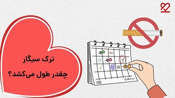 طول مدت ترک سیگار